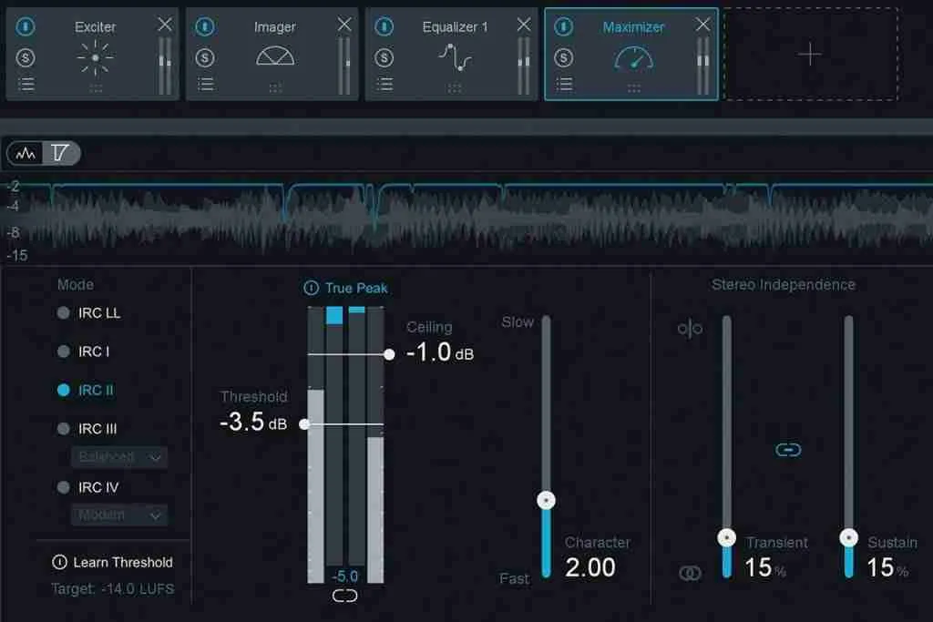mastering with ozone maximizer