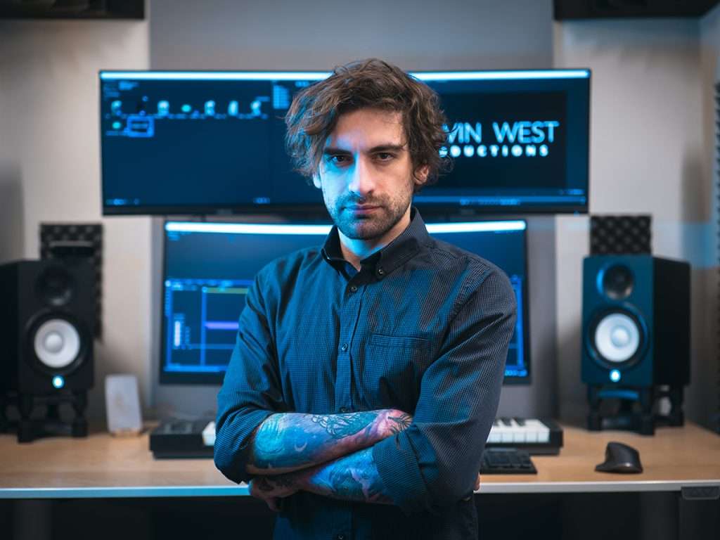 calvin west productions studio header