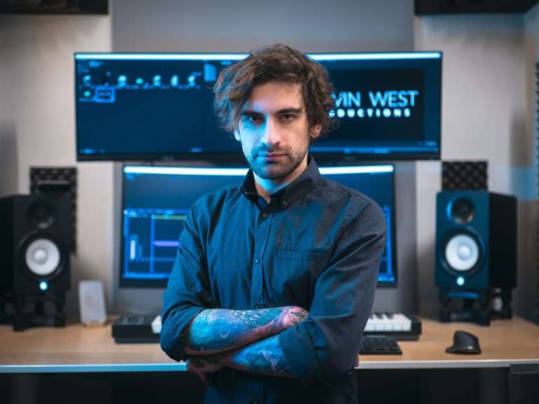 calvin west productions studio header